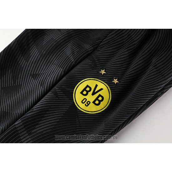 Chandal con Capucha del Borussia Dortmund 2019-2020 Negro